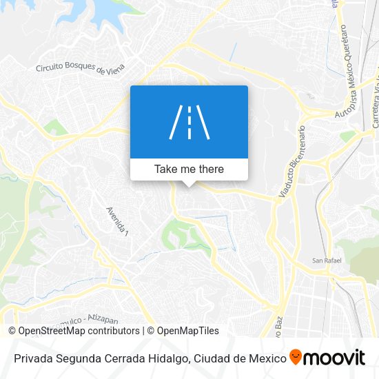 Mapa de Privada Segunda Cerrada Hidalgo