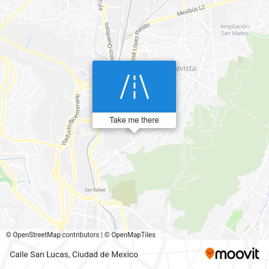 Mapa de Calle San Lucas