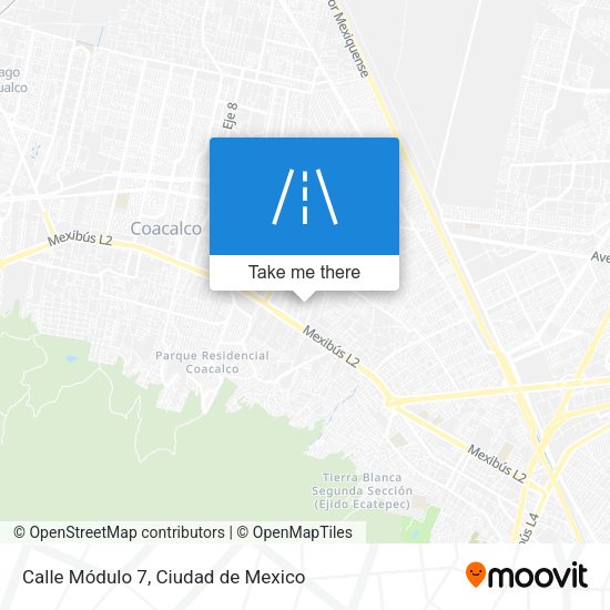 Calle Módulo 7 map