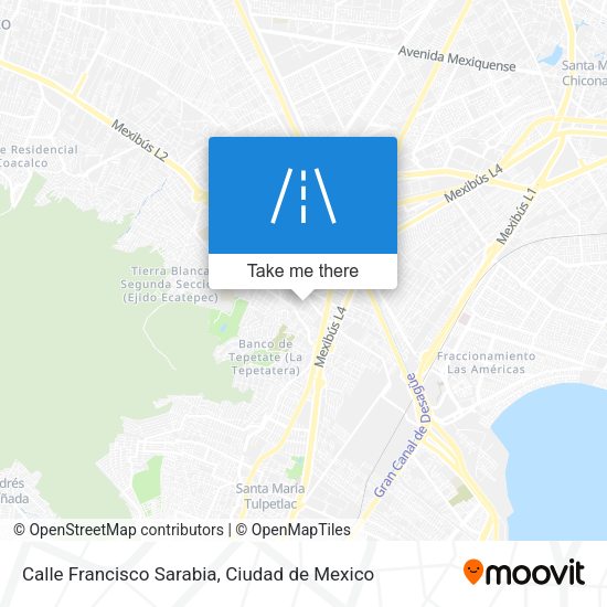 Calle Francisco Sarabia map