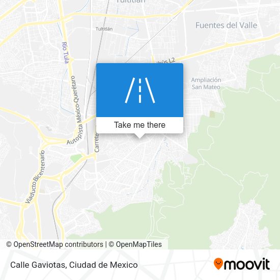 Mapa de Calle Gaviotas