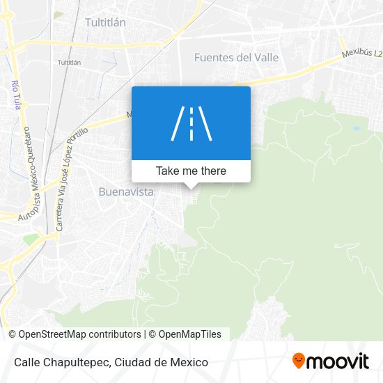 Calle Chapultepec map