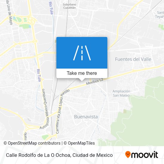 Mapa de Calle Rodolfo de La O Ochoa