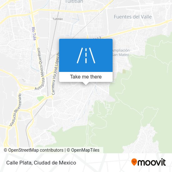 Mapa de Calle Plata