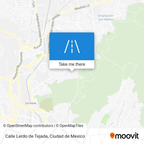 Mapa de Calle Lerdo de Tejada