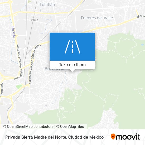 Mapa de Privada Sierra Madre del Norte