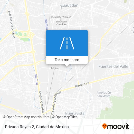 Privada Reyes 2 map