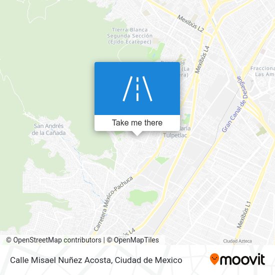 Calle Misael Nuñez Acosta map