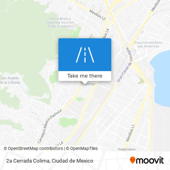 2a Cerrada Colima map