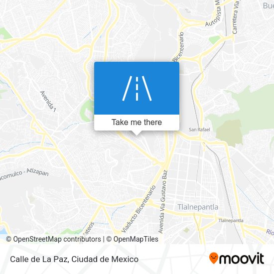 Mapa de Calle de La Paz
