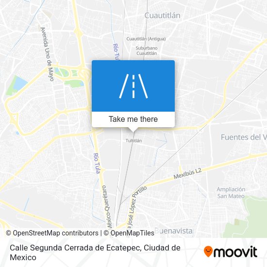 Calle Segunda Cerrada de Ecatepec map