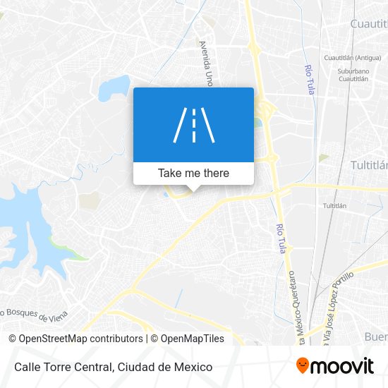 Mapa de Calle Torre Central
