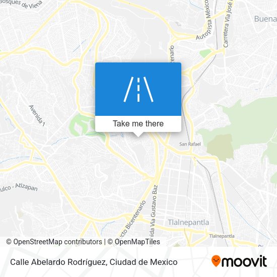 Calle Abelardo Rodríguez map