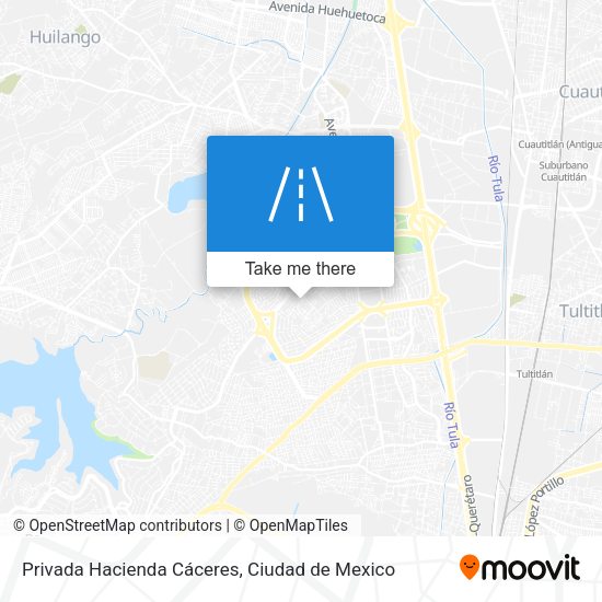 Privada Hacienda Cáceres map