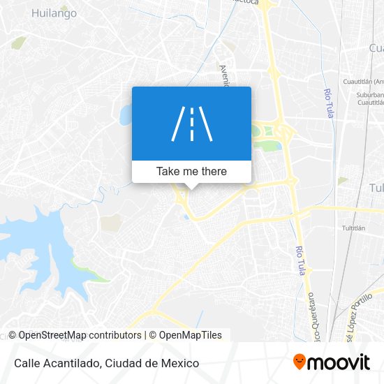 Calle Acantilado map