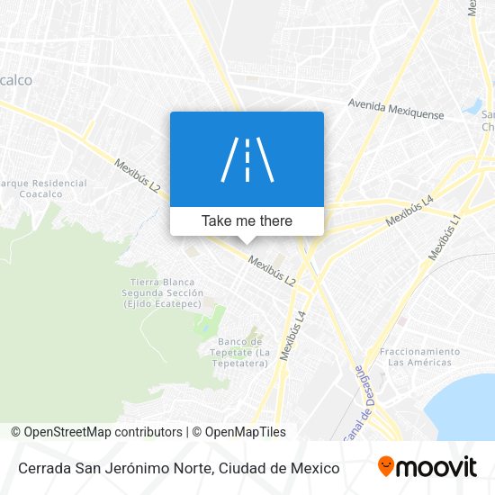 Cerrada San Jerónimo Norte map