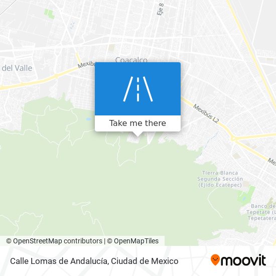 Calle Lomas de Andalucía map