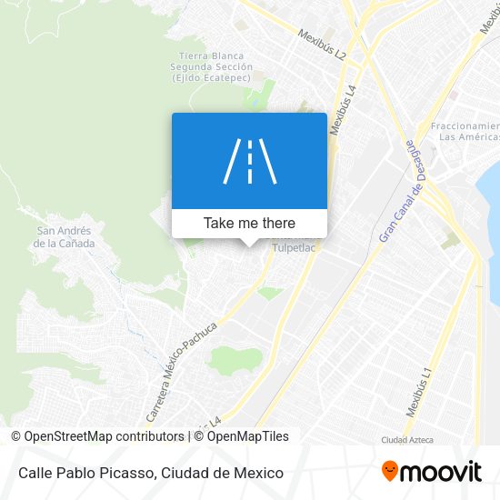 Calle Pablo Picasso map