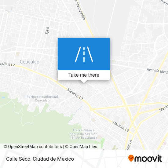 Mapa de Calle Seco