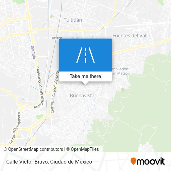 Calle Víctor Bravo map