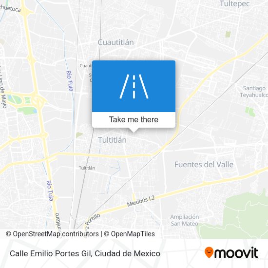 Calle Emilio Portes Gil map