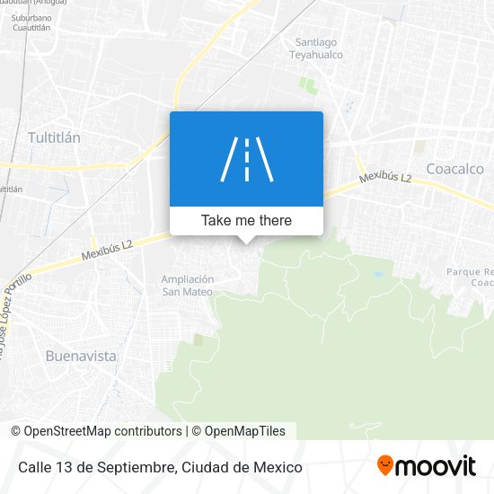 Calle 13 de Septiembre map