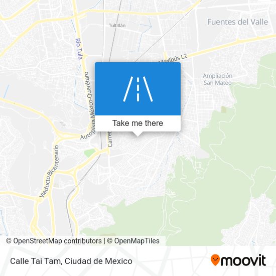 Calle Tai Tam map