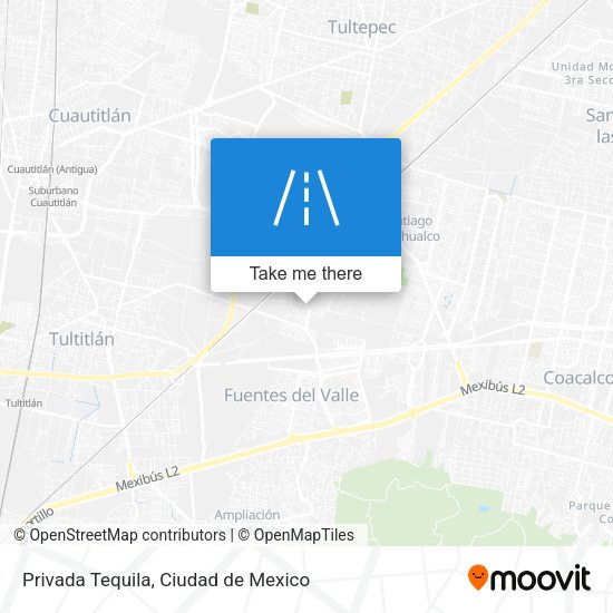 Privada Tequila map