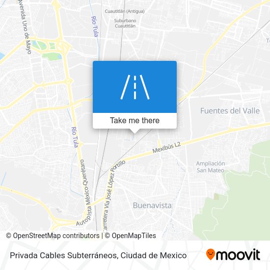 Privada Cables Subterráneos map