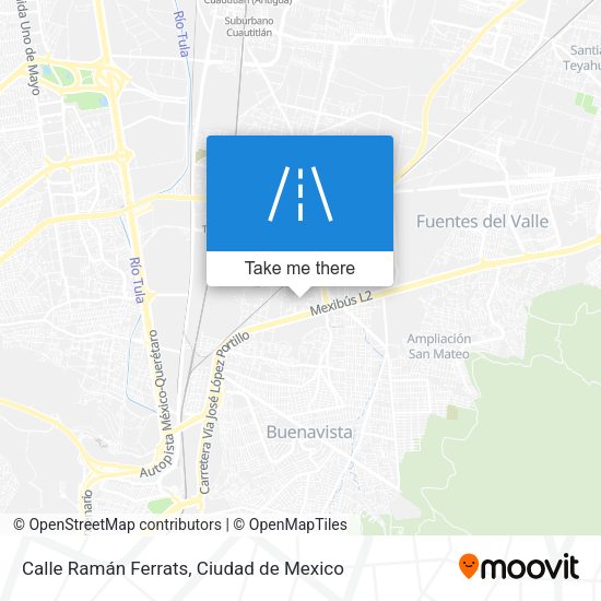 Mapa de Calle Ramán Ferrats