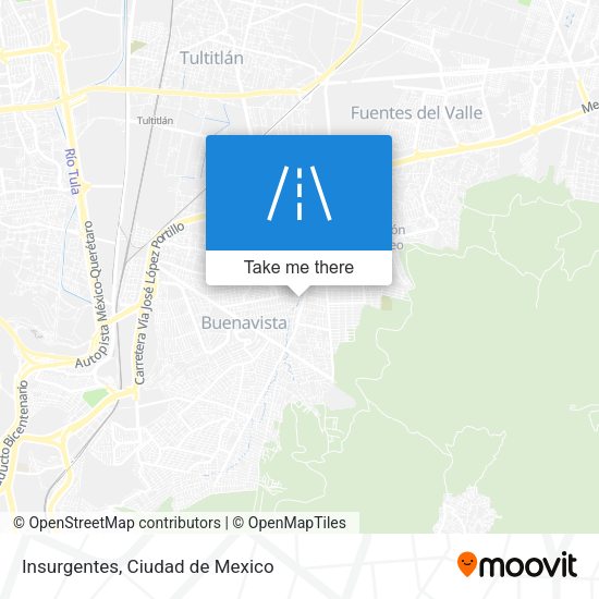 Mapa de Insurgentes