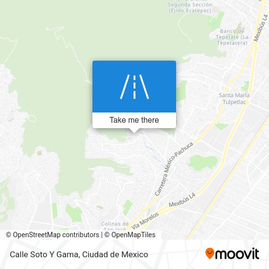 Calle Soto Y Gama map