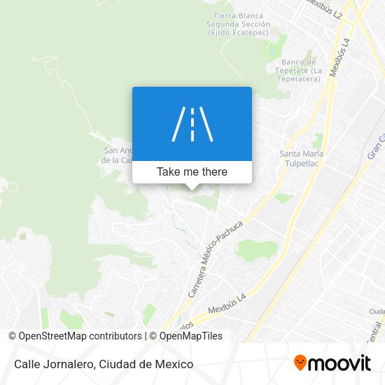 Calle Jornalero map