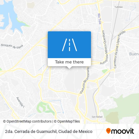 2da. Cerrada de Guamuchil map