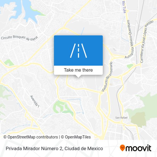 Mapa de Privada Mirador Número 2