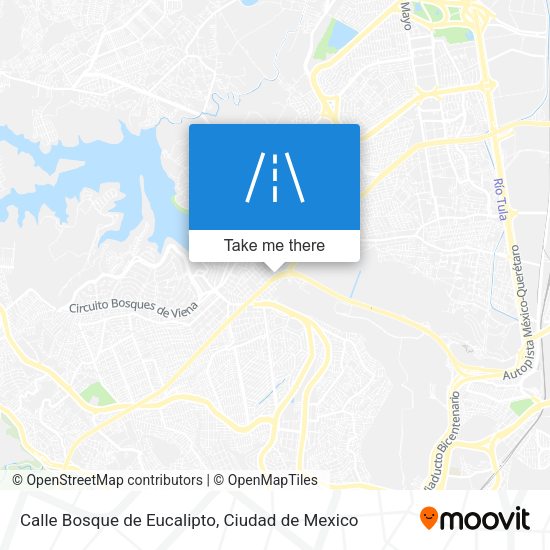 Mapa de Calle Bosque de Eucalipto