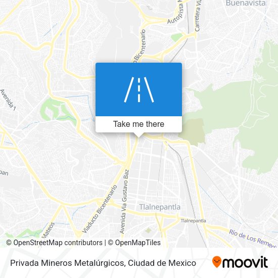 Mapa de Privada Mineros Metalúrgicos