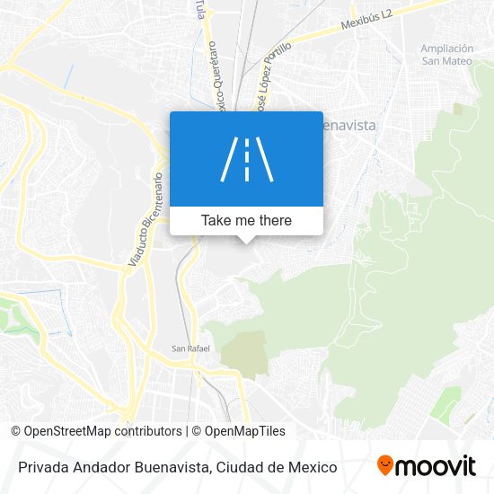 Privada Andador Buenavista map