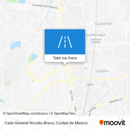 Calle General Nicolás Bravo map