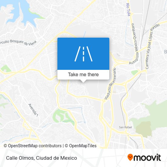 Mapa de Calle Olmos