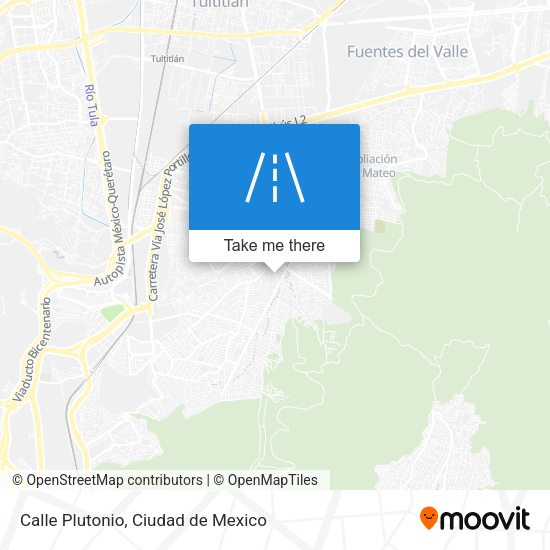 Calle Plutonio map