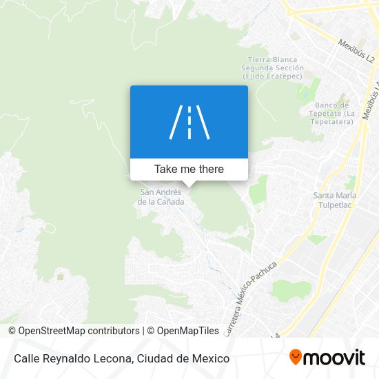 Mapa de Calle Reynaldo Lecona