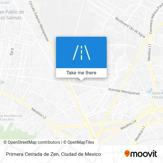 Primera Cerrada de Zen map