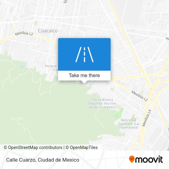 Calle Cuarzo map