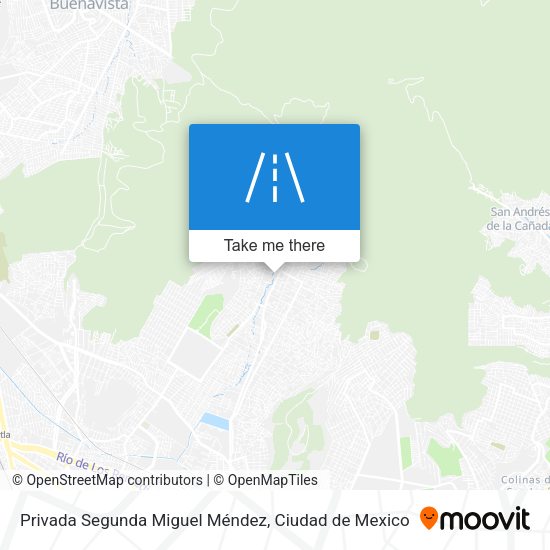 Privada Segunda Miguel Méndez map