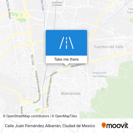 Mapa de Calle Juan Fernández Albarrán