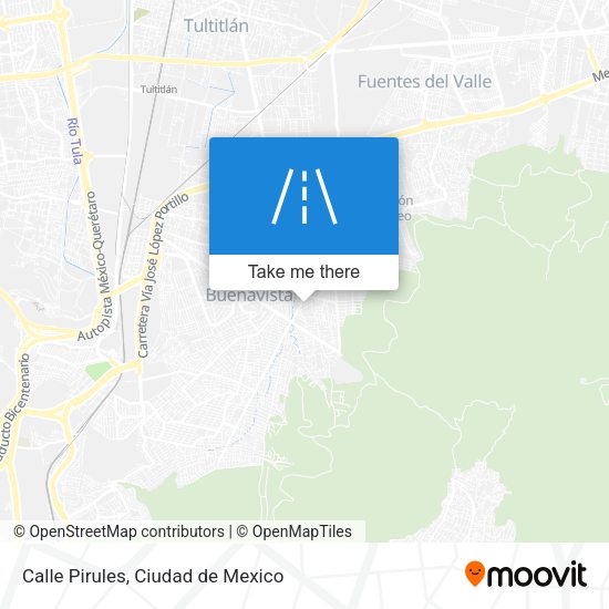 Calle Pirules map