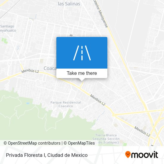 Privada Floresta I map