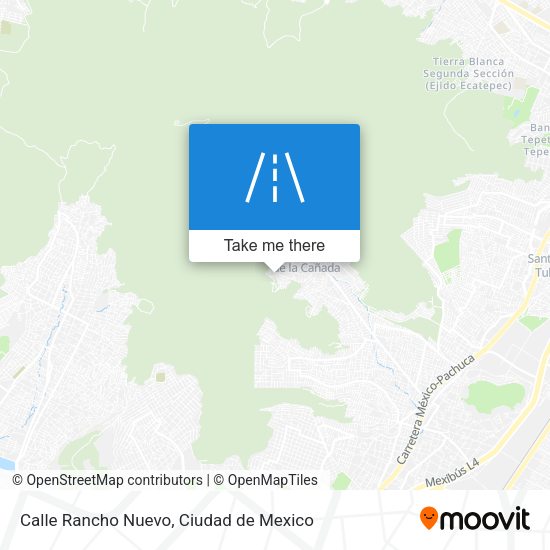Mapa de Calle Rancho Nuevo