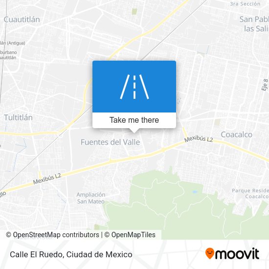 Calle El Ruedo map